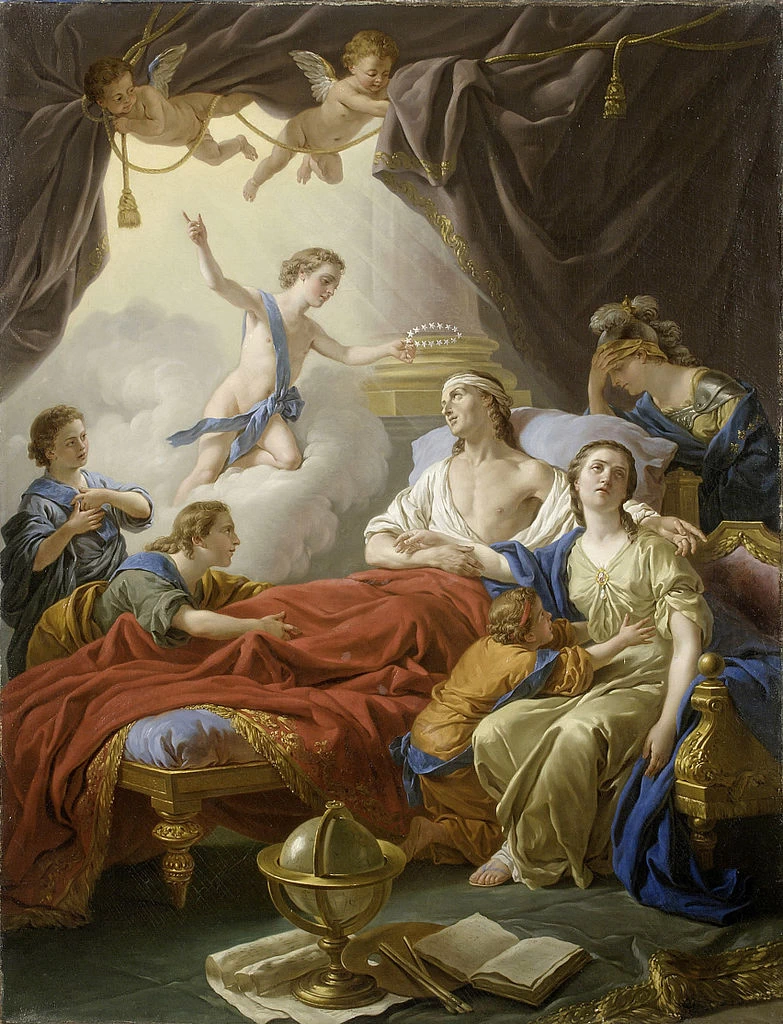 Allegoria sulla morte del Delfino - Musée national du Château de Fontainebleau